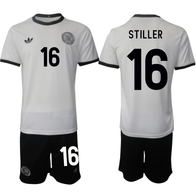 Men 2025-2026 Season Germany home white #16 Soccer Jersey->germany jersey->Soccer Country Jersey